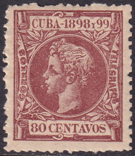 Cuba 1898 Sc 173 MNH** some rough perfs