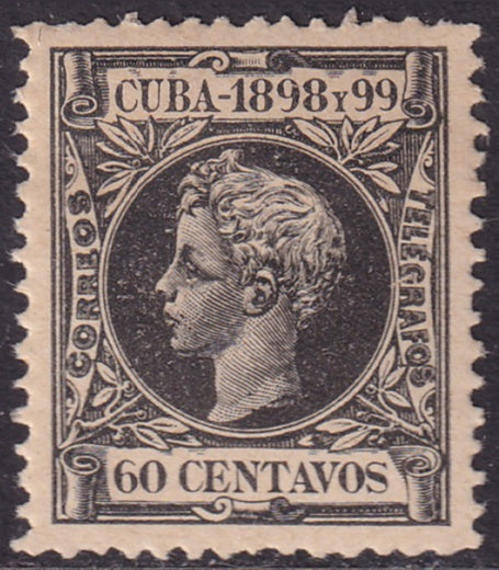 Cuba 1898 Sc 172 MLH* some disturbed gum