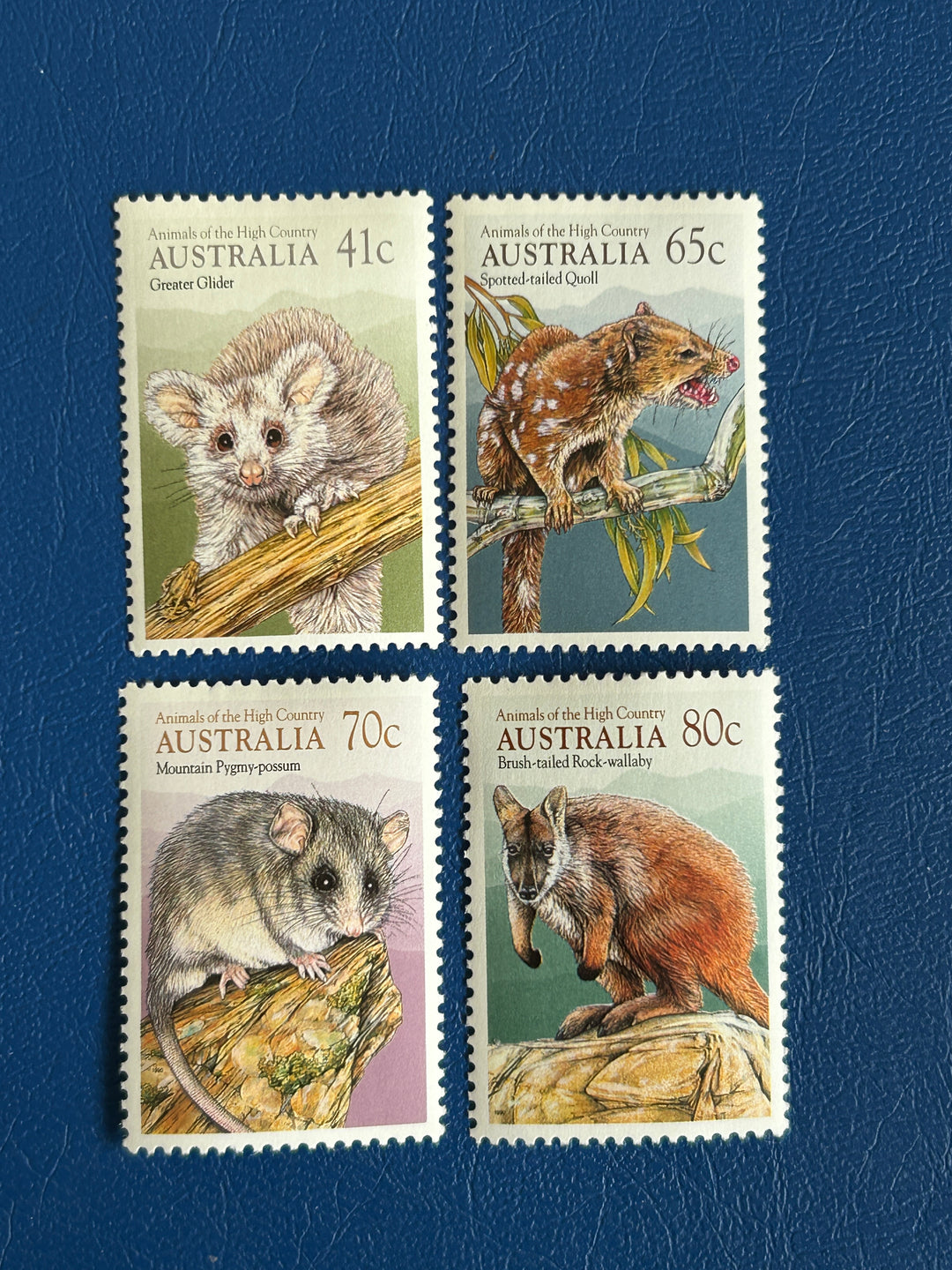 Australia - 1990 - Animals of the High Country (fauna)- MNH**