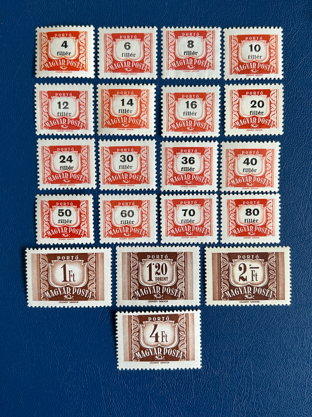 Hungary - 1965-69 - Postage Due - MNH**