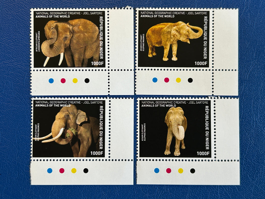 Niger - 2016 - Joe Sartore Elephants (fauna) -  MNH**