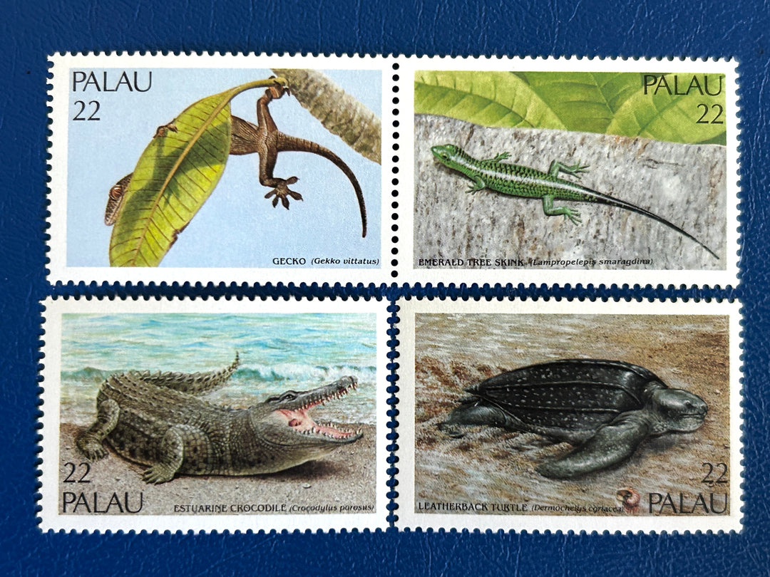 Palau - 1986 - Reptiles (fauna) -  MNH**