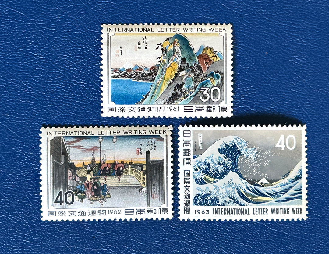Japan - 1961-63 - International Letter Writing Week - MNH**
