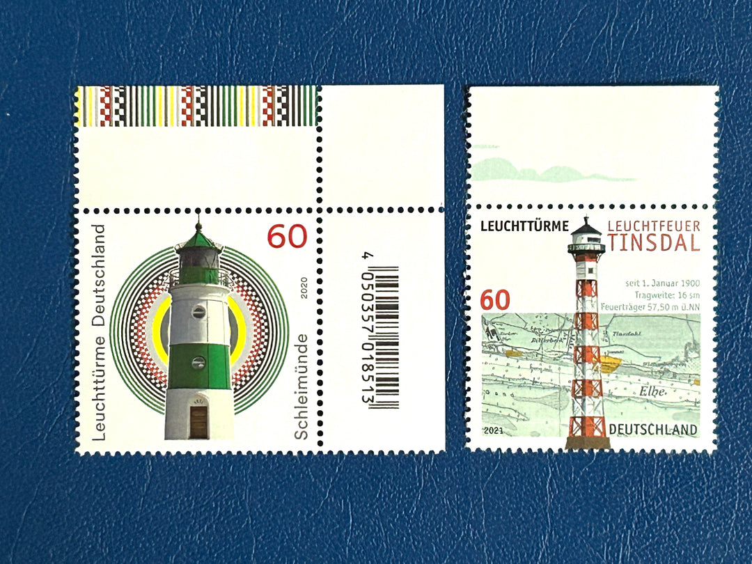 Germany 3222/3173 Lighthouses 2020-1 MNH**