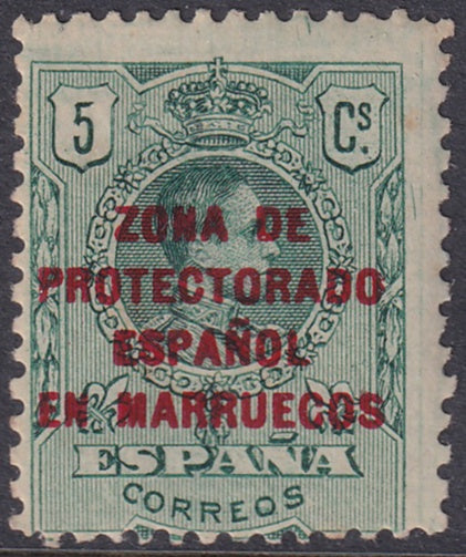 Spanish Morocco 1916 Sc 54 MNH** specimen (muestra)