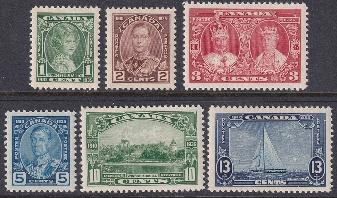 Canada 1935 Sc 211-6 set MLH*