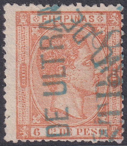Philippines 1877 Sc 54 MNG(*) specimen (muestra)