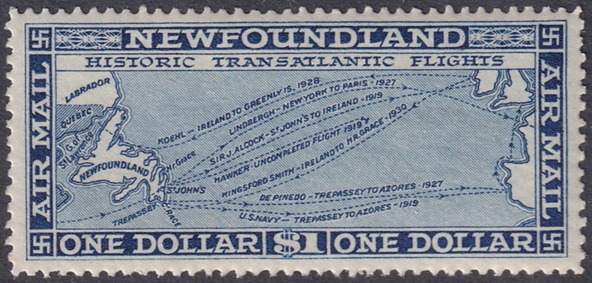 Newfoundland 1931 Sc C8 air post MNH**