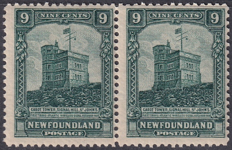 Newfoundland 1928 Sc 152 pair MNH**