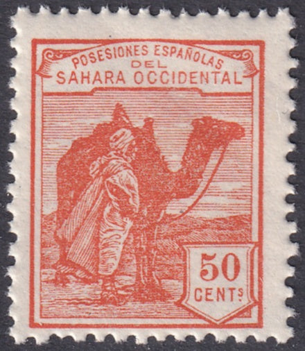 Spanish Sahara 1924 Sc 8 MNH** specimen (muestra)
