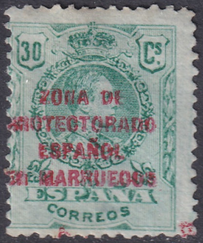 Spanish Morocco 1916 Sc 59 MNG(*)