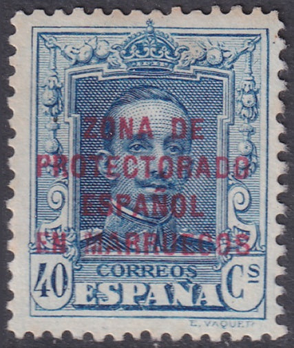 Spanish Morocco 1923 Sc 89 MNG(*) small toning spot on back