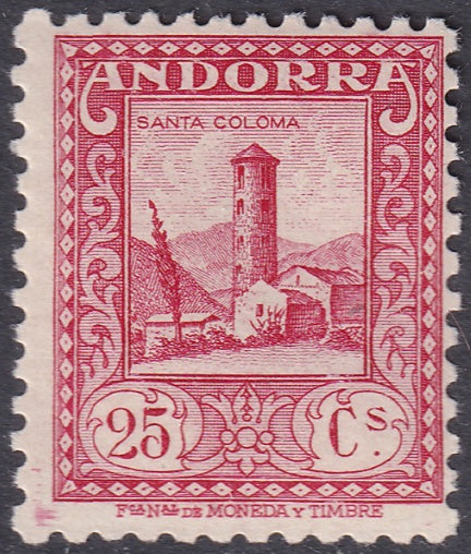 Andorra Spanish 1931 Sc 18a MNH** perf 11.5