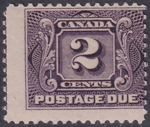 Canada 1906 Sc J2 postage due MNH**
