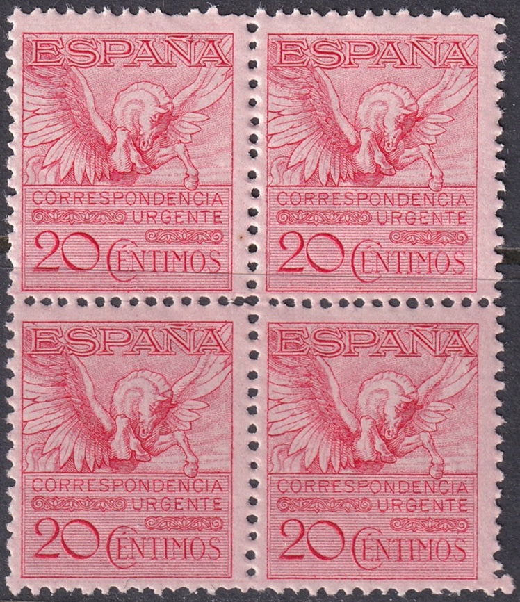 Spain 1929 Sc E3 express block MNH**