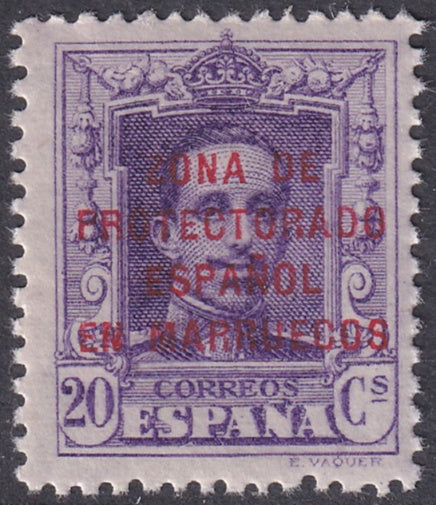 Spanish Morocco 1923 Sc 87 MNH**