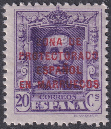 Spanish Morocco 1923 Sc 87 MNH**