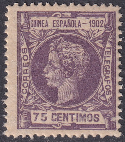 Spanish Guinea 1902 Sc 5 MNH**