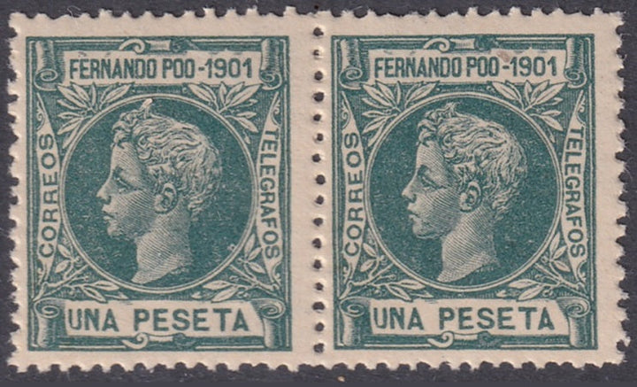 Fernando Po 1901 Sc 98 pair MNH**