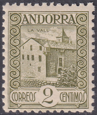 Andorra Spanish 1931 Sc 13a MNH** perf 11.5