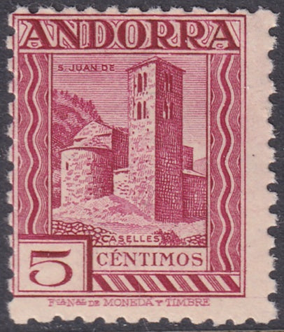 Andorra Spanish 1931 Sc 14a MNH** perf 11.5