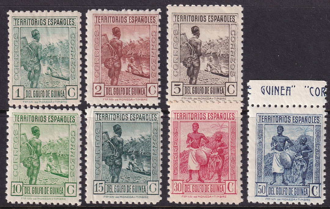 Spanish Guinea 1934 Sc 262-8 set MNH**