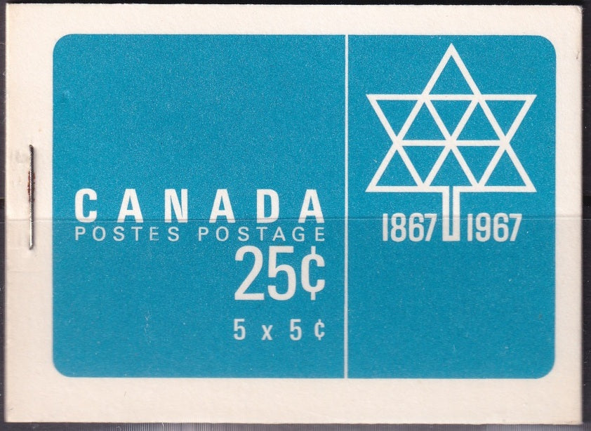 Canada 1967 Sc BK55 booklet MNH**