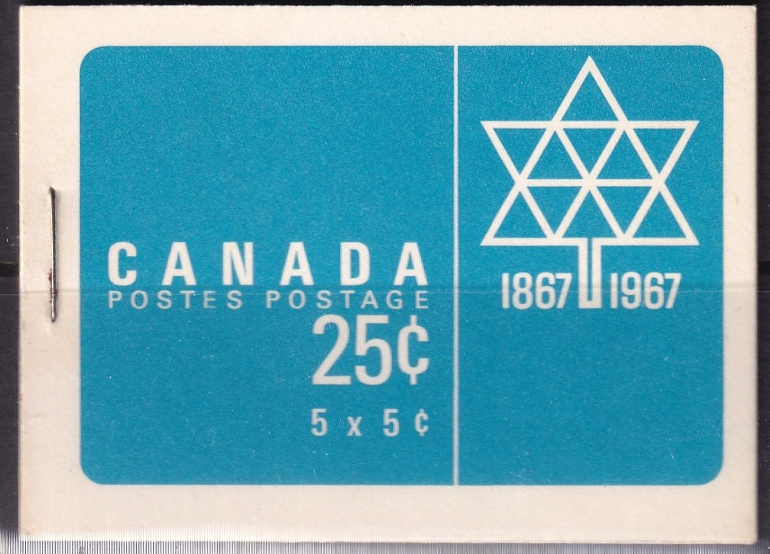 Canada 1967 Sc BK55 booklet MNH**