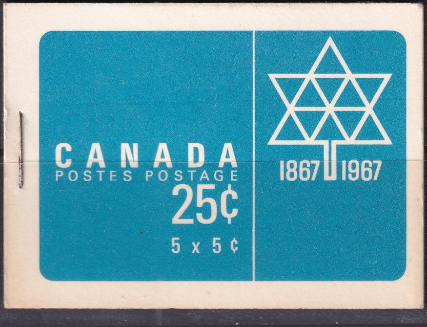 Canada 1967 Sc BK55 booklet MNH**