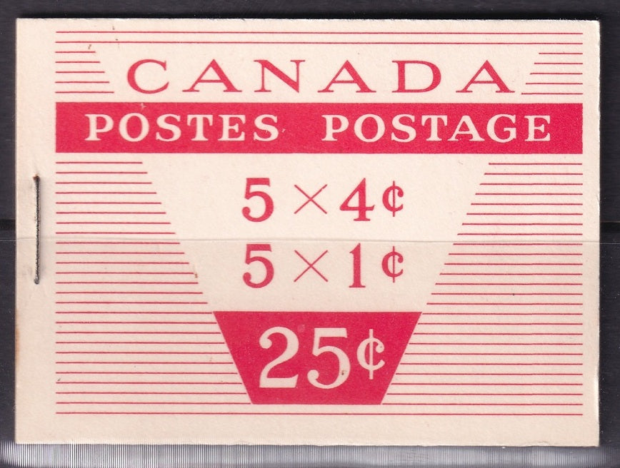 Canada 1963 Sc BK53c booklet MNH**