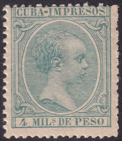 Spanish Antilles 1896 Sc P29 newspaper MNH** some gum crazing