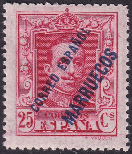 Spanish Morocco 1929 Ed 55 UPU congress specimen (muestra) MNH**