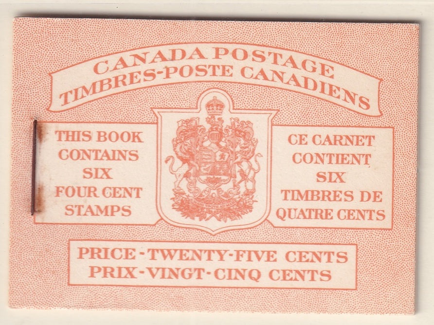 Canada 1951 Sc BK42a booklet MNH** Bilingual
