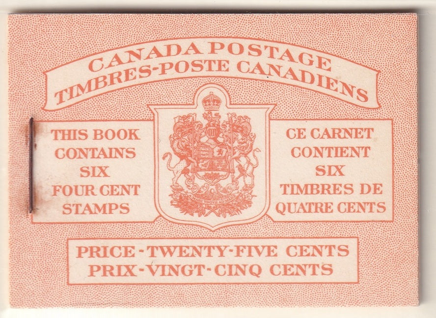 Canada 1951 Sc BK42a booklet MNH** Bilingual