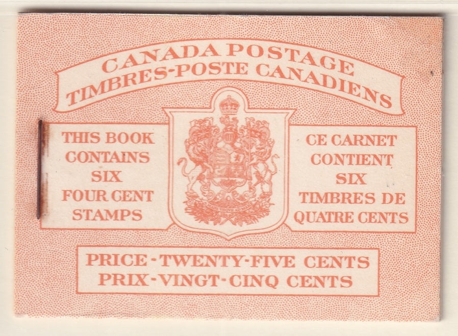 Canada 1951 Sc BK42a booklet MNH** Bilingual