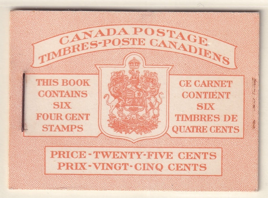 Canada 1951 Sc BK42a booklet MNH** Bilingual