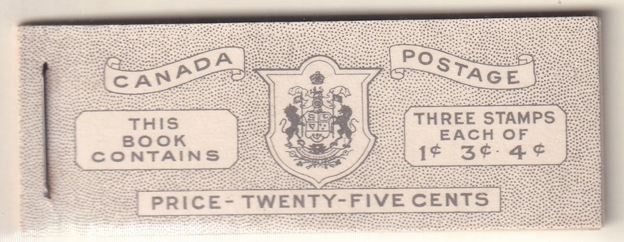 Canada 1951 Sc BK44 booklet MNH** English