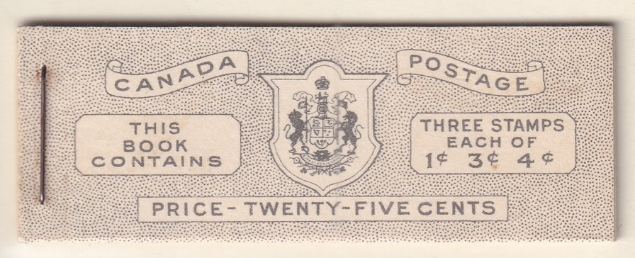 Canada 1951 Sc BK44 booklet MNH** English
