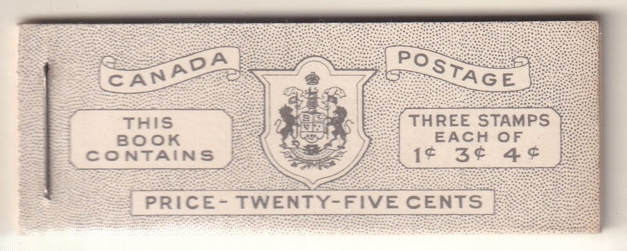 Canada 1951 Sc BK44 booklet MNH** English