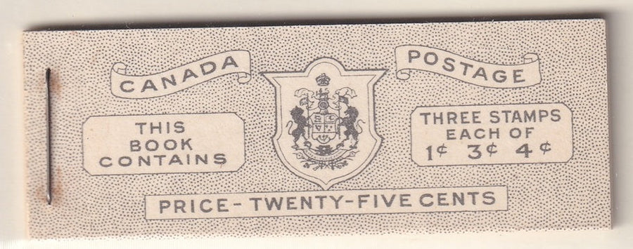Canada 1951 Sc BK44 booklet MNH** English
