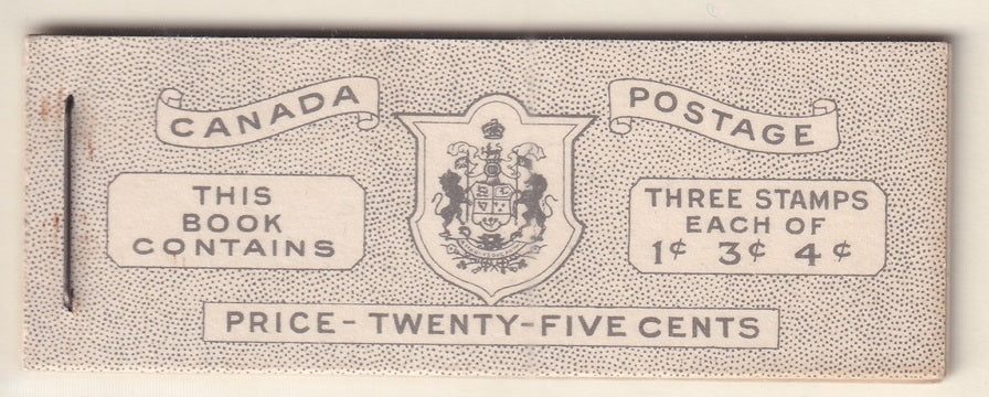 Canada 1951 Sc BK44 booklet MNH** English
