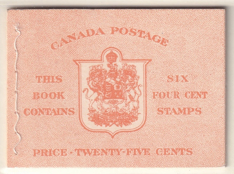 Canada 1950 Sc BK41c booklet MNH** English stitched