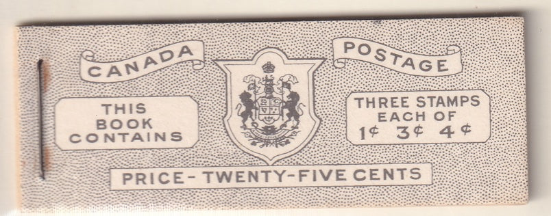 Canada 1953 Sc BK47 booklet MNH** English