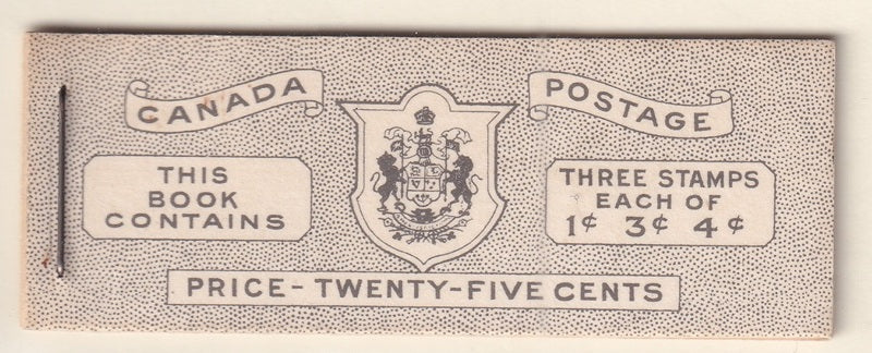 Canada 1953 Sc BK47 booklet MNH** English