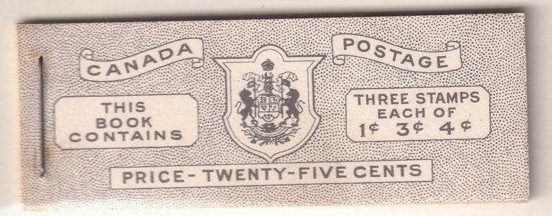 Canada 1953 Sc BK47 booklet MNH** English