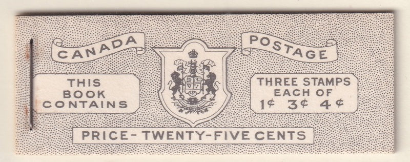 Canada 1953 Sc BK47 booklet MNH** English