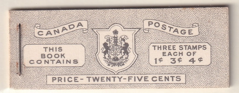 Canada 1953 Sc BK47 booklet MNH** English