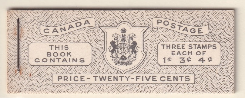 Canada 1953 Sc BK47 booklet MNH** English
