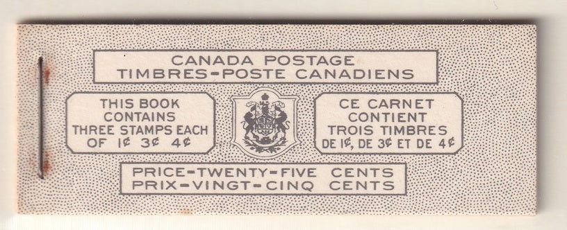 Canada 1953 Sc BK47 booklet MNH** Bilingual