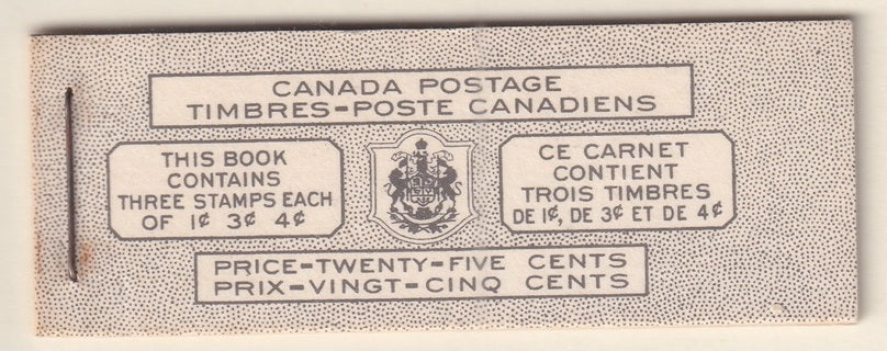 Canada 1953 Sc BK47 booklet MNH** Bilingual